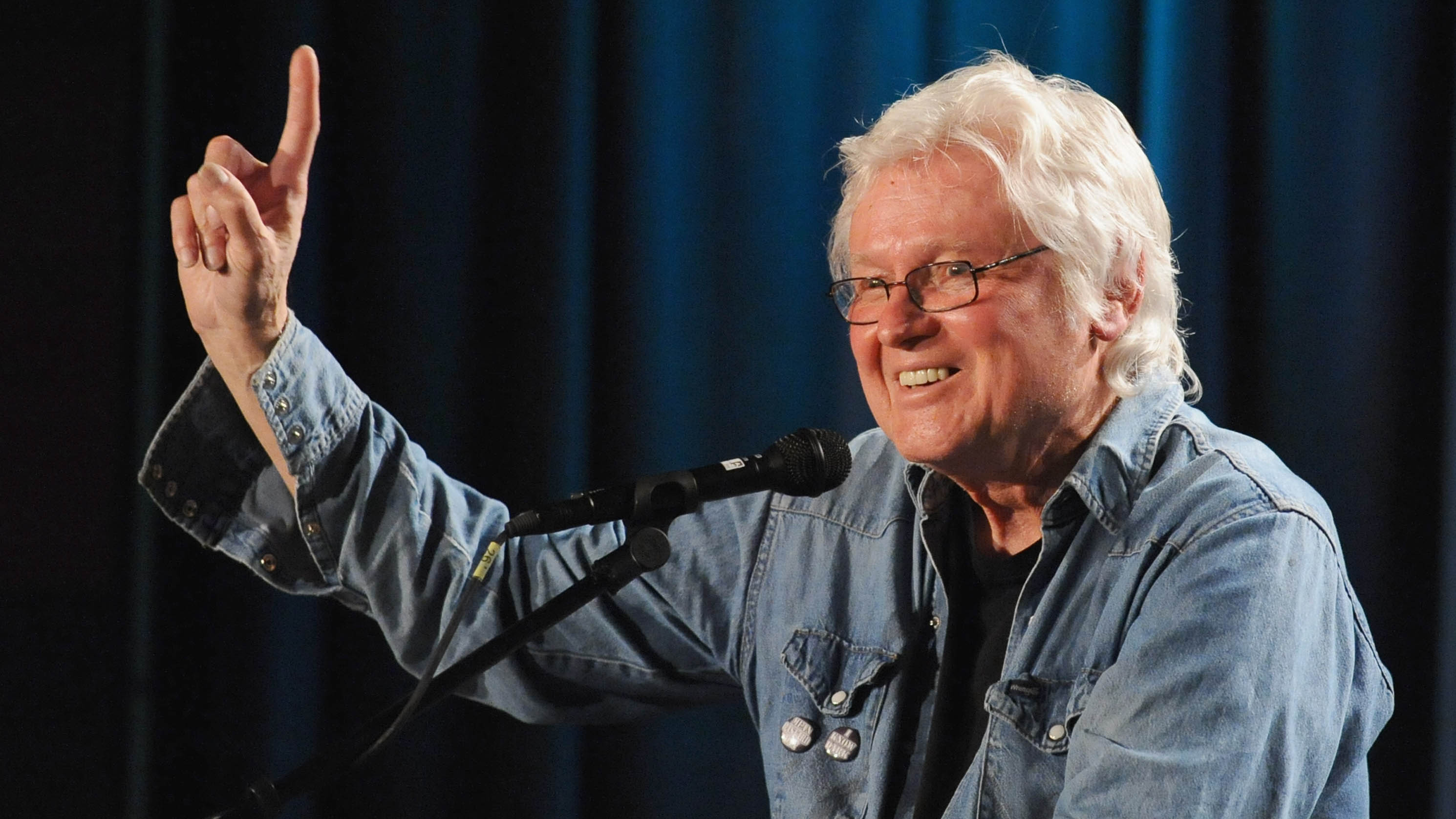 LOS ANGELES, CA - AUGUST 20: Singer/songwriter Chip Taylor onstage during An Evening With Chip Taylor at The GRAMMY Museum on August 20, 2013 in Los Angeles, California. (Photo by Mark Sullivan/Getty Images)