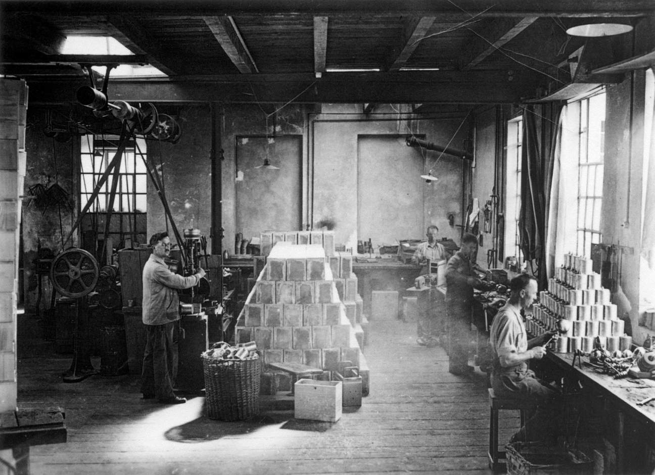 Gerebit workshop in 1905