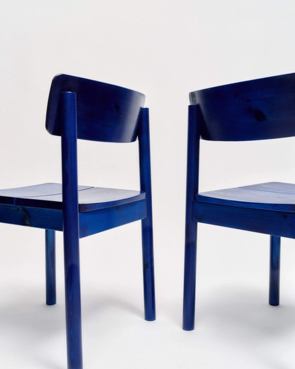 Bastian Achard Minus Chair Blue