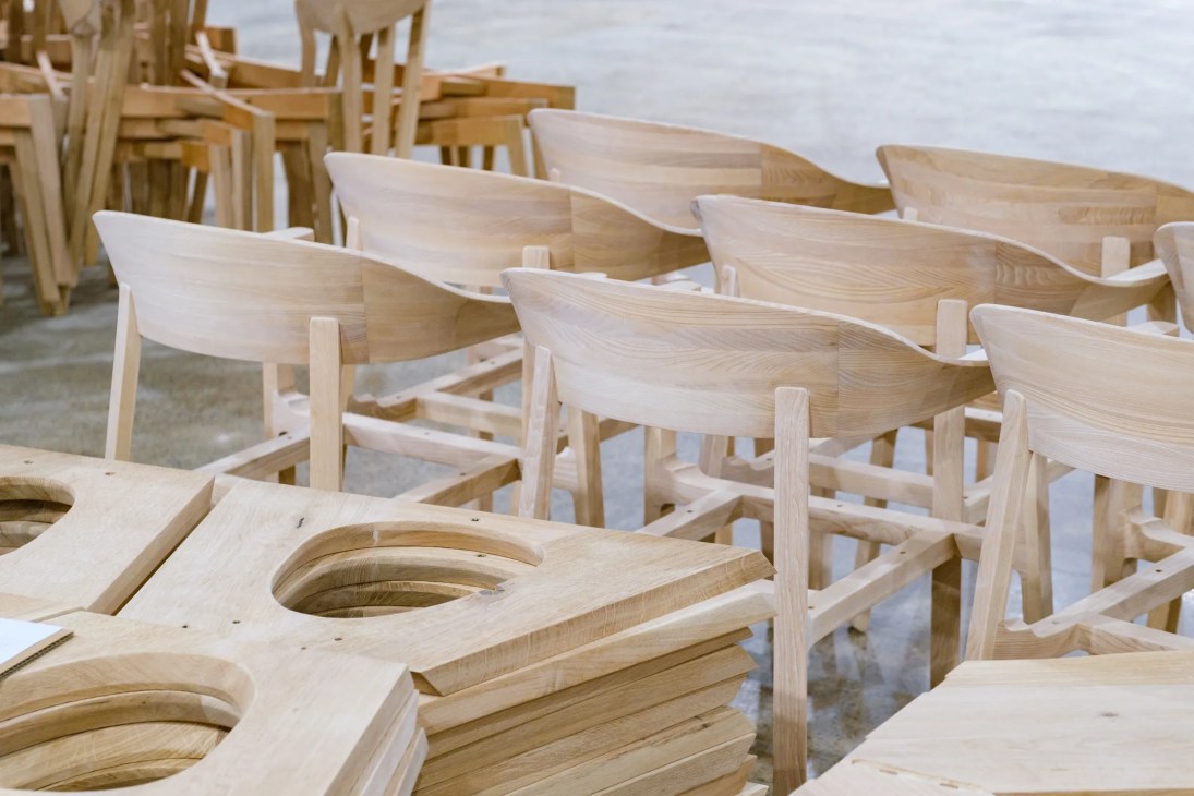 District Eight chairs