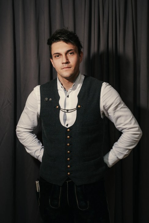 Marcel Pachteu-Petz, owner of menswear label Trachten Kaiser