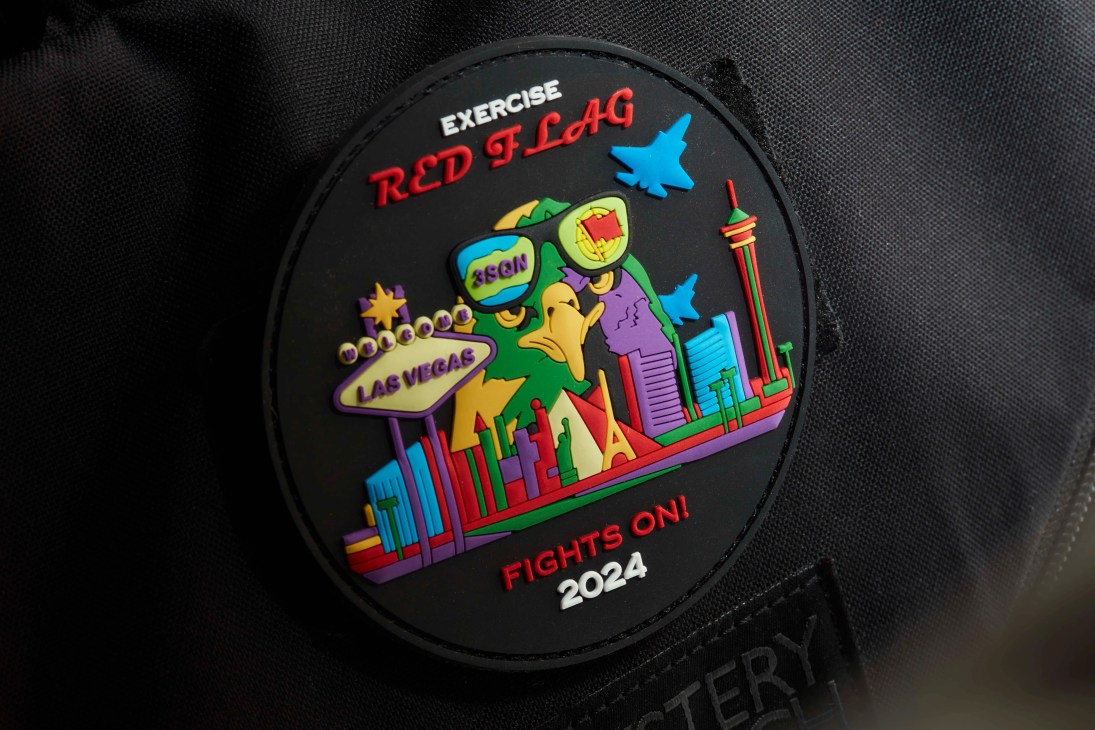 The badge design is a gamble