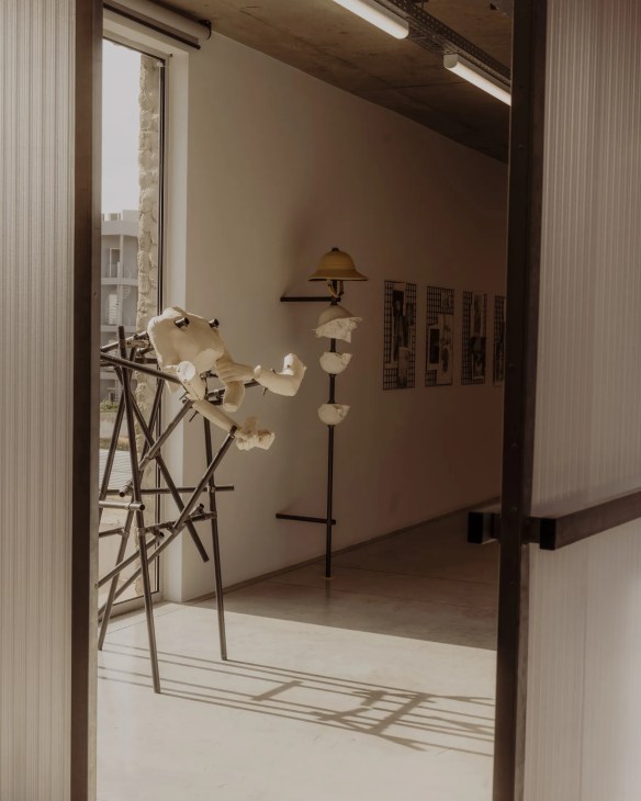 Sculptures by Nidhal Chamekh at the Selma Feriani Gallery
