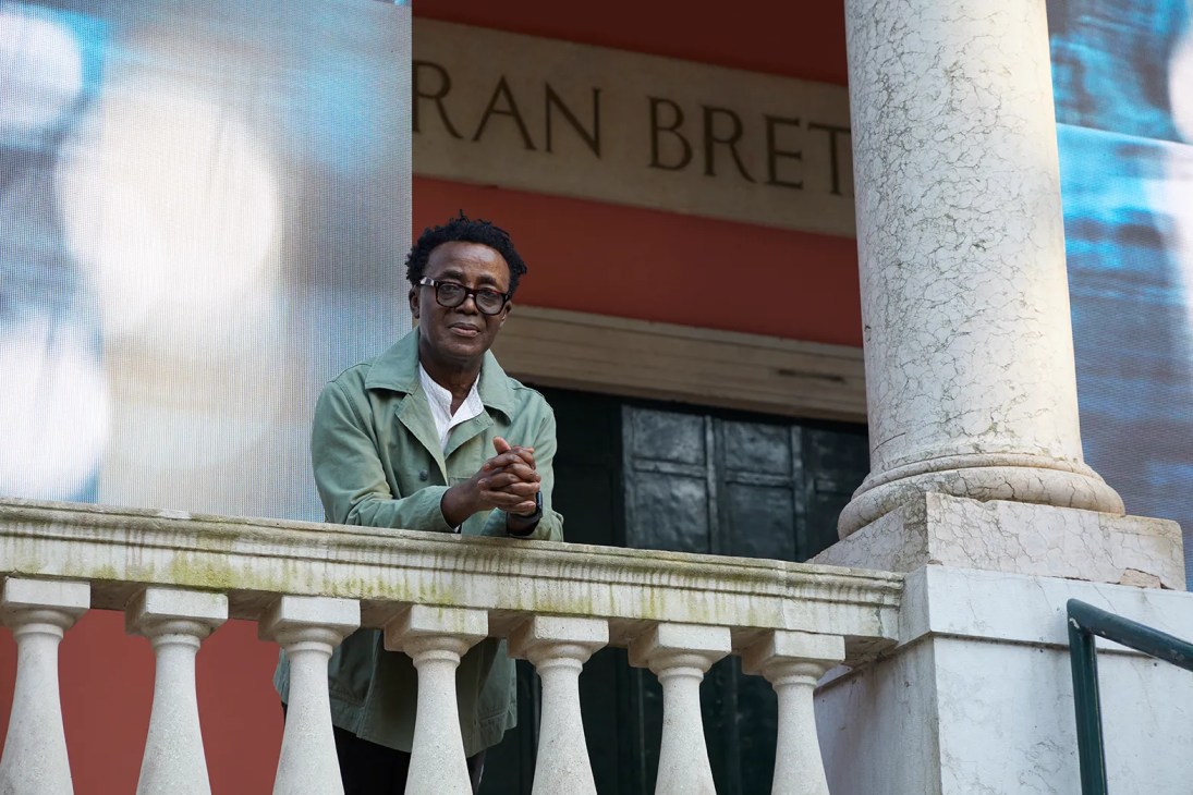 John Akomfrah at the British pavilion