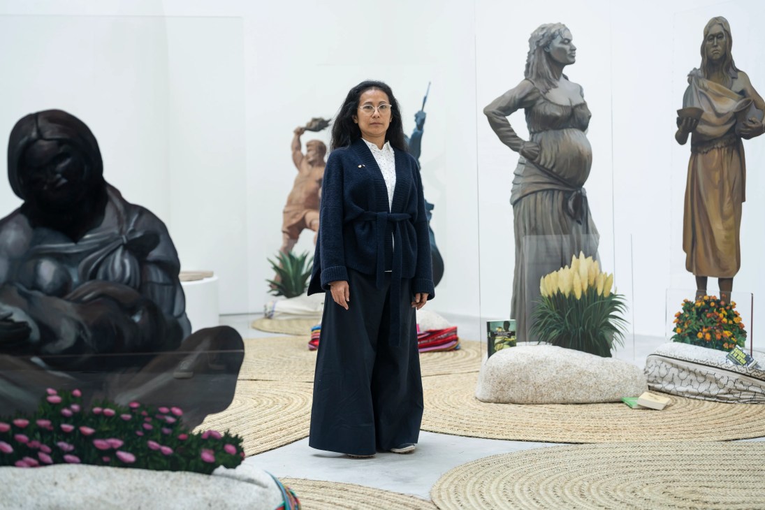 Sandra Gamarra Heshiki, representing Spain with ‘Pinacoteca Migrante’