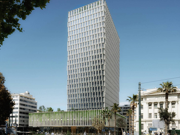 Piraeus tower in Greece.