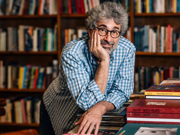 A portrait of Mitchell Kaplan.