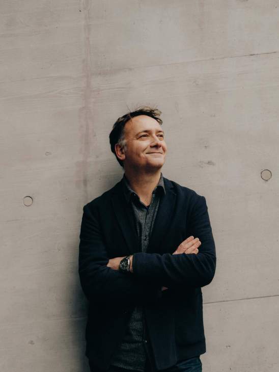 A portrait of Aron Lentsch, founder of Orbspace.
