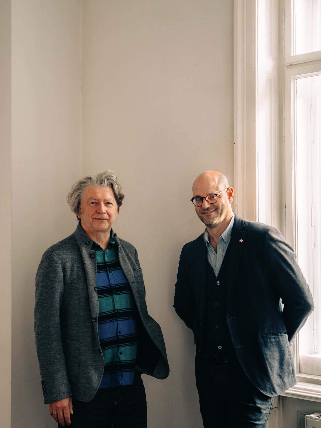 BWM founder and partner Johann Moser and project lead Hubert Meyer.