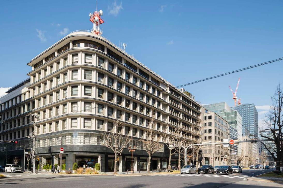The Osaka Gas building.