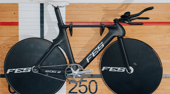 The €70,000 bikes are helping German athletes to make faster tracks