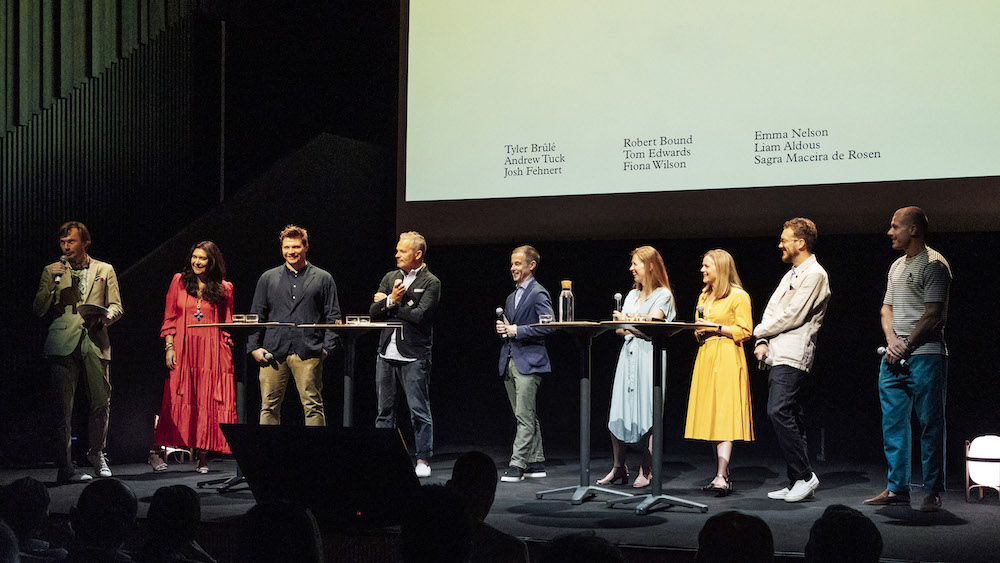 Speakers on stage at Monocle's quality of life conference