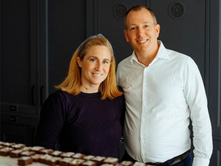 A portrait of Andreas and Charlotte Kuster.