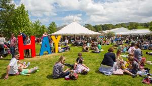 What is the magic of Hay Festival?