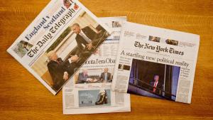 Newspapers in the age of Trump