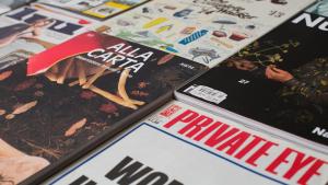 On the newsstands