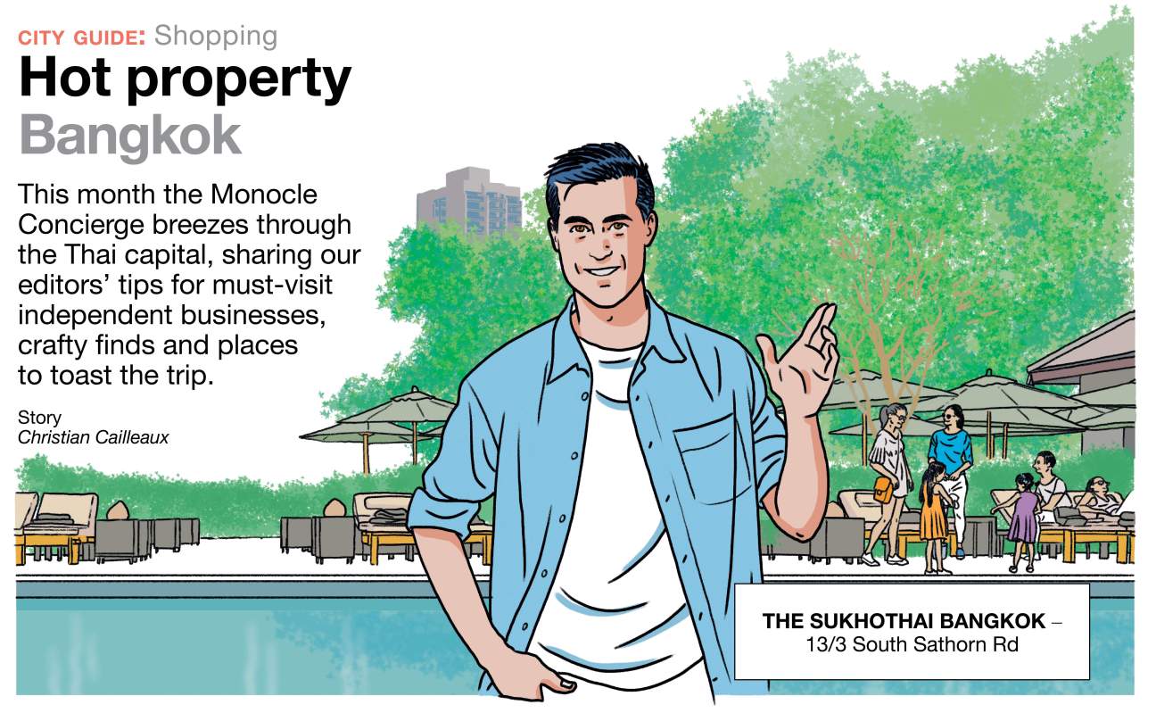 Monocle Concierge illustrated guide to Bangkok