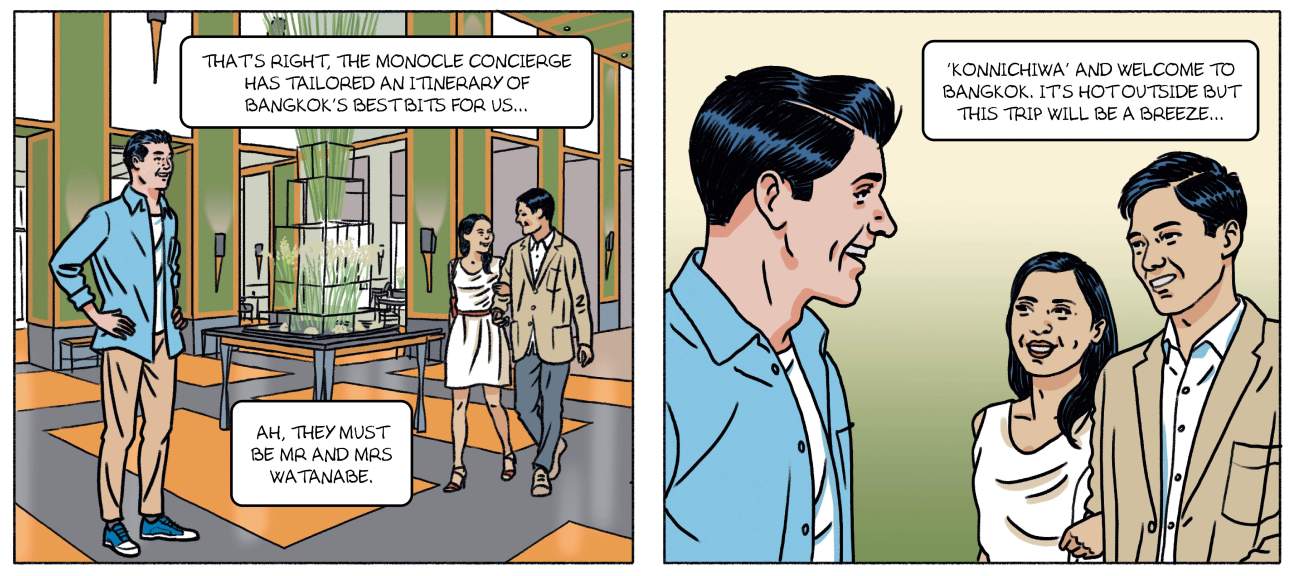 Monocle Concierge illustrated guide to Bangkok
