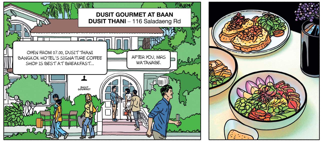 Monocle Concierge illustrated guide to Bangkok