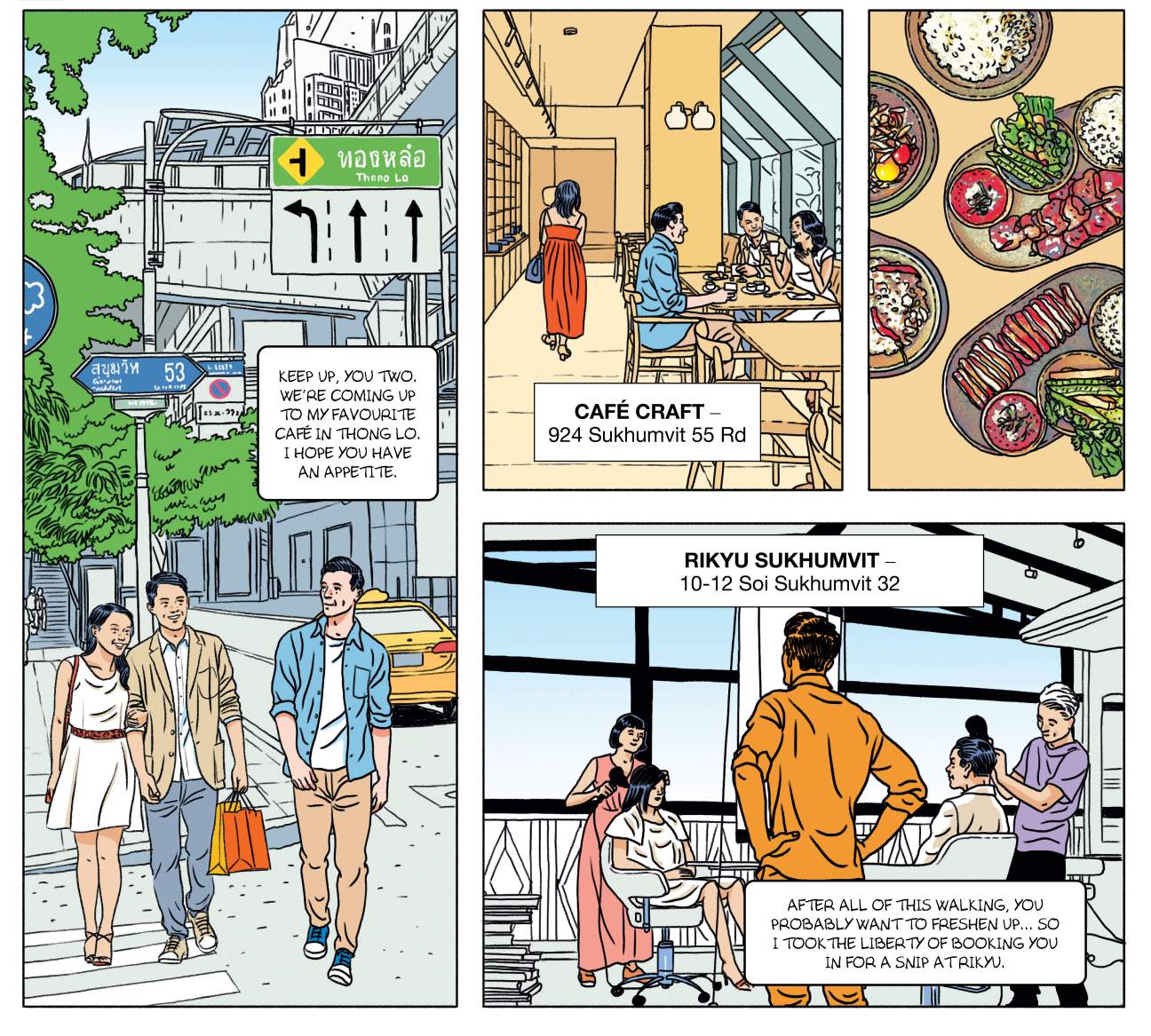 Monocle Concierge illustrated guide to Bangkok