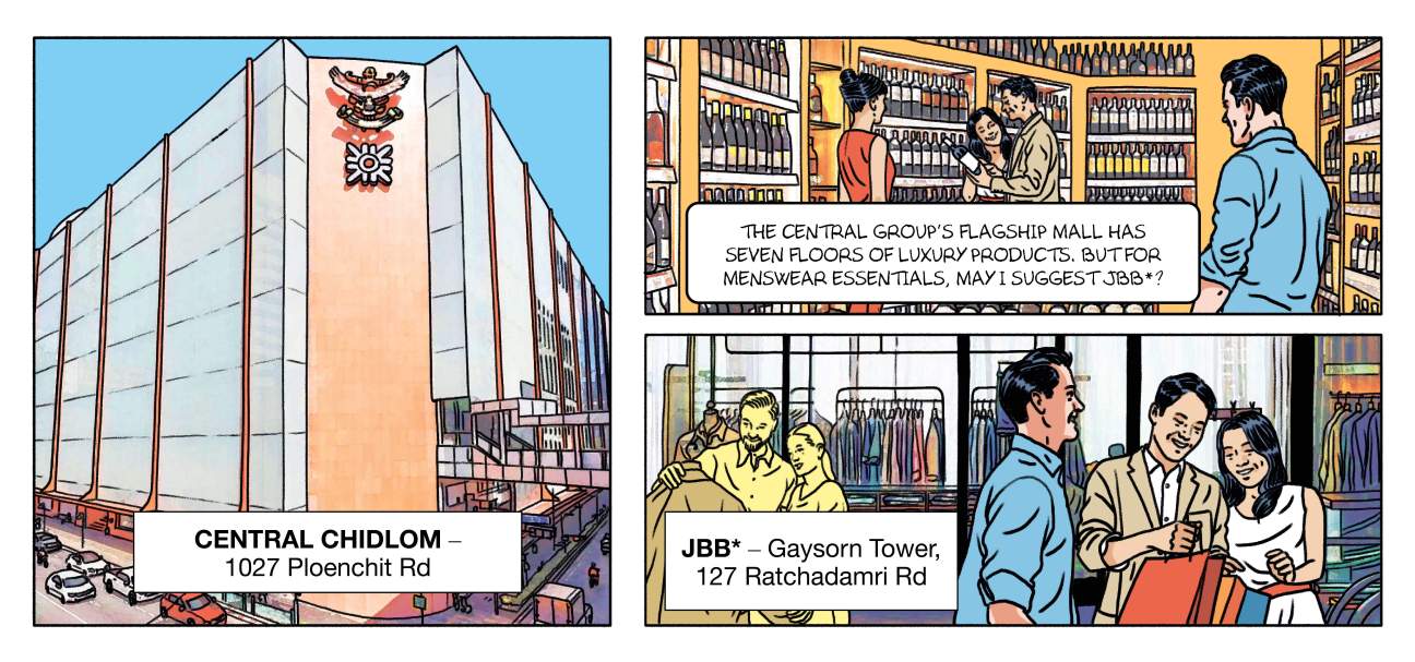 Monocle Concierge illustrated guide to Bangkok