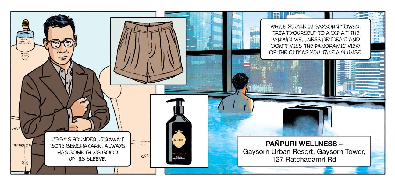 Monocle Concierge illustrated guide to Bangkok