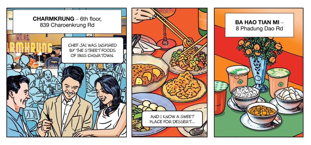 Monocle Concierge illustrated guide to Bangkok