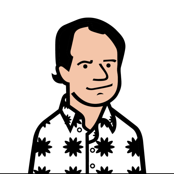 Andrew Mueller illustrated headshot