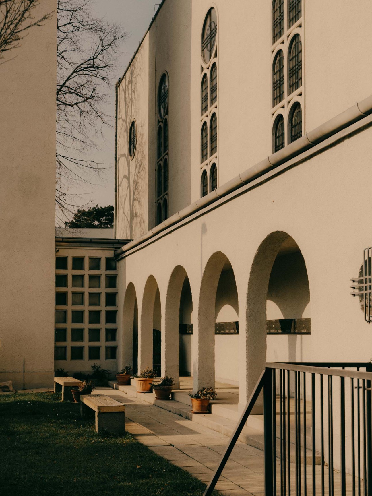 Outside of Church