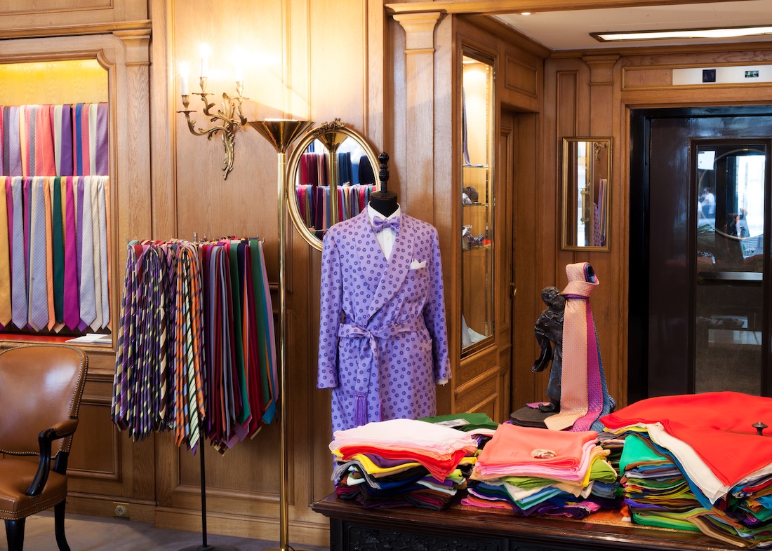 Charvet store Paris