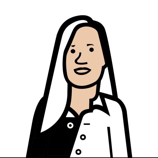 Fiona Wilson illustrated headshot