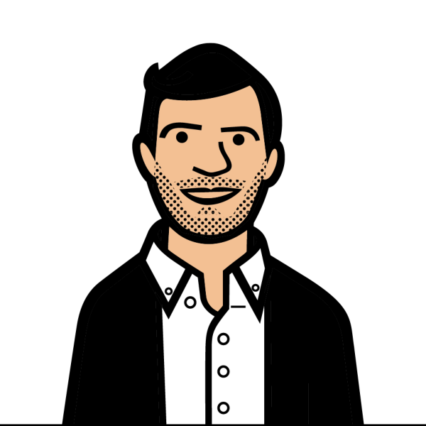Gregg Scruggs illustrated headshot