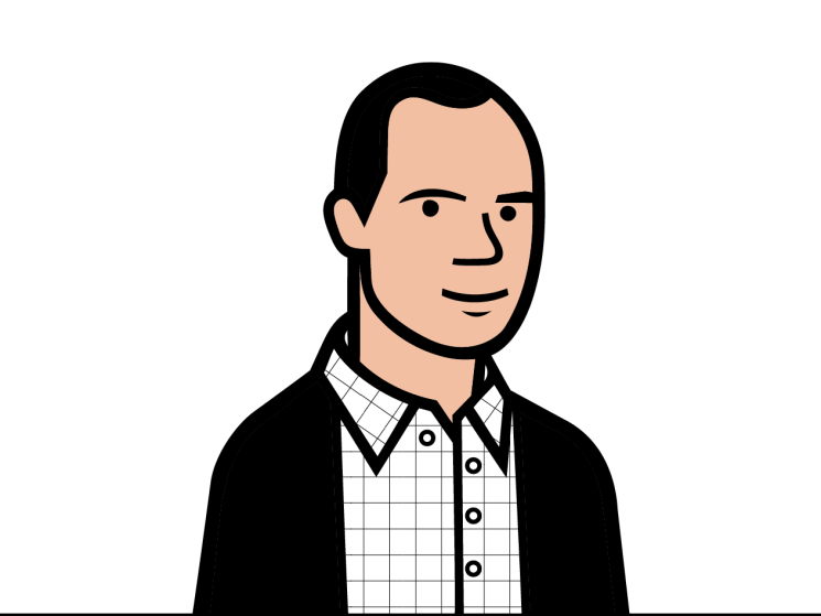 Henry Rees-Sheridan illustrated headshot