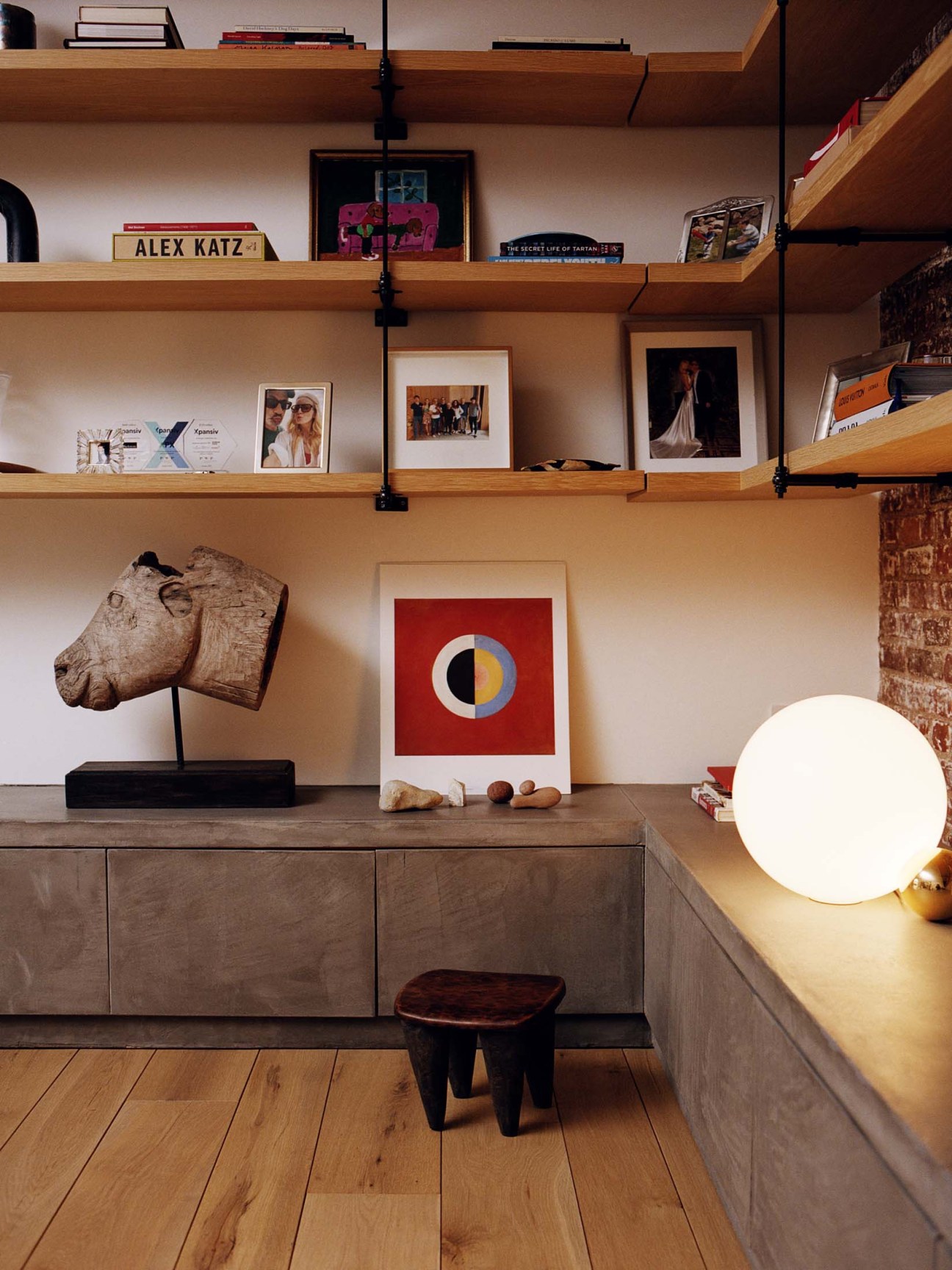 interiors of Jac Cameron's loft