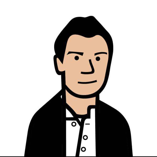 Josh Fehnert illustrated headshot