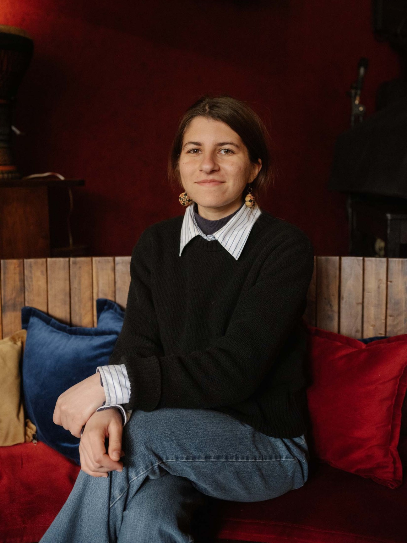 Syria, Damascus, 2025. Mirma al Wareh, founder of the Syrian Archive of Modern Architecture.