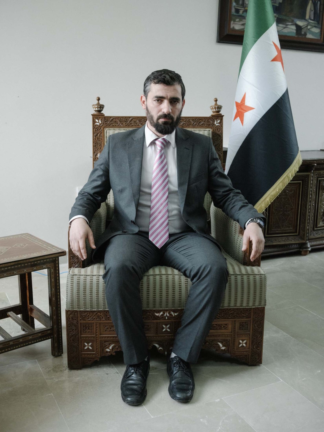 Syria, Damascus, 2025. Mohammed Hamza, general manager of Damascus Fairgrounds.