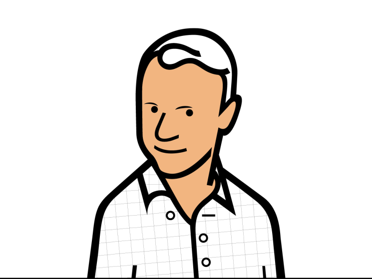 Petri Burtsoff illustrated headshot