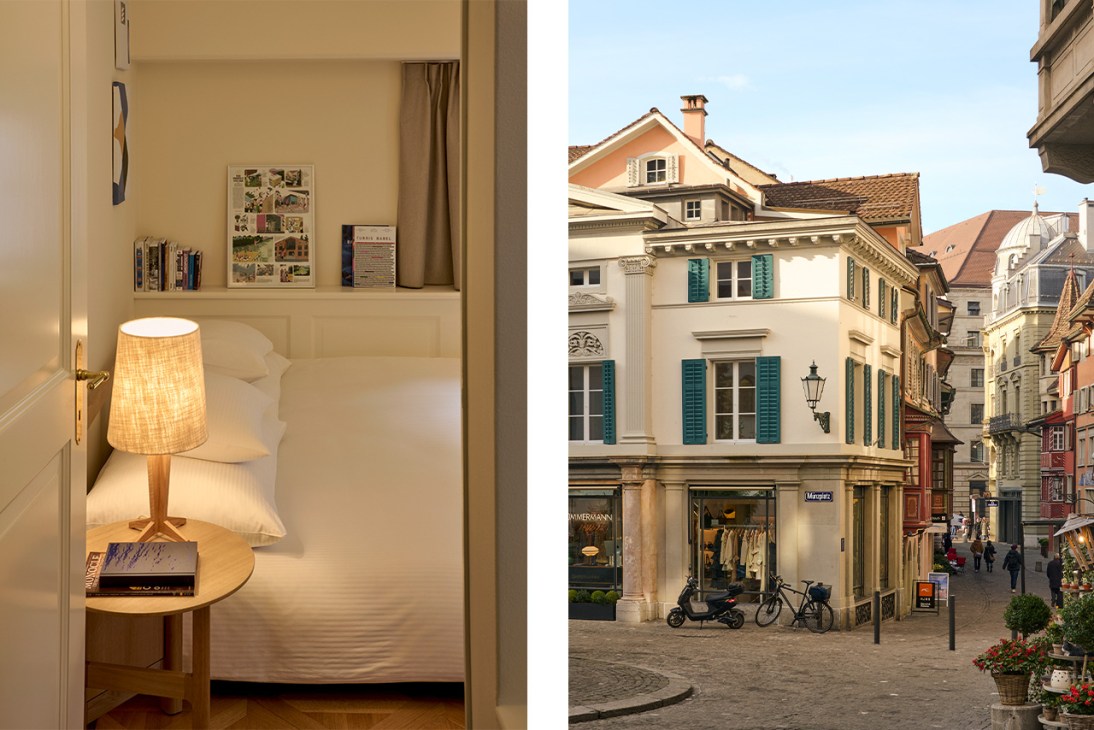 The Monocle Townhouse at the Widder Hotel in Zurich, Switzerland