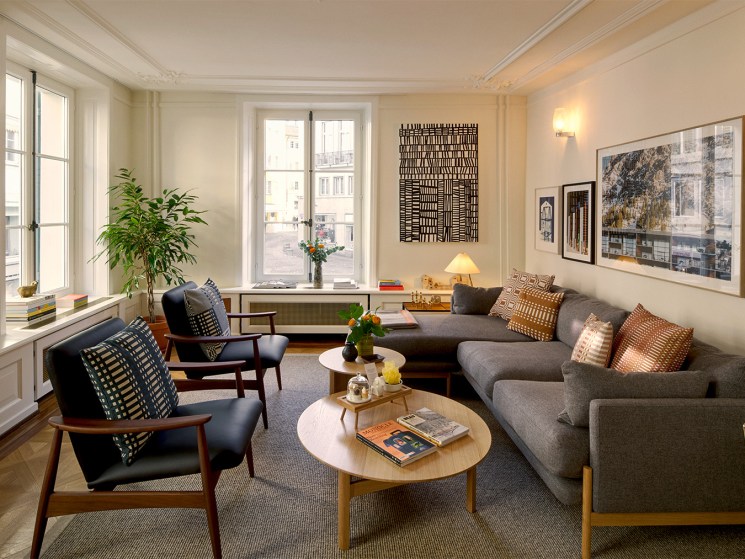 The Monocle Townhouse at the Widder Hotel in Zurich, Switzerland