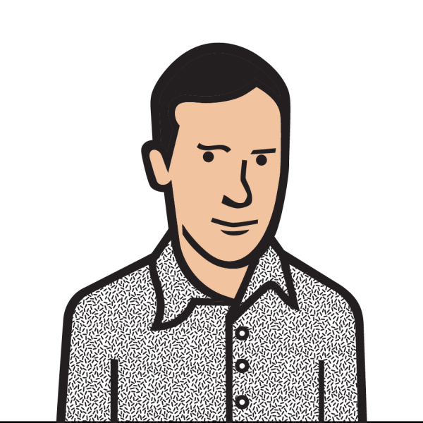 Tom Vanderbilt illustrated headshot