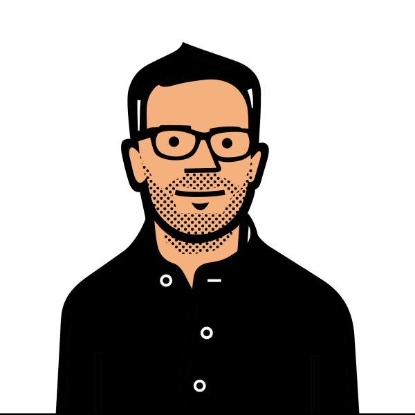 Tyler Brûlé illustrated headshot