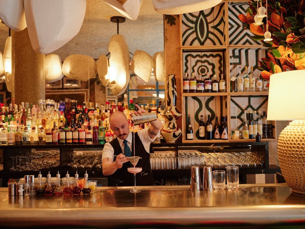 Warren Street hotel bar in New York