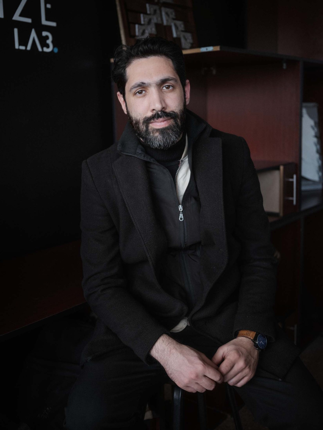 Syria, Damascus, 2025. Ziwar al Nouri, architect and founder of Reparametrize Project.