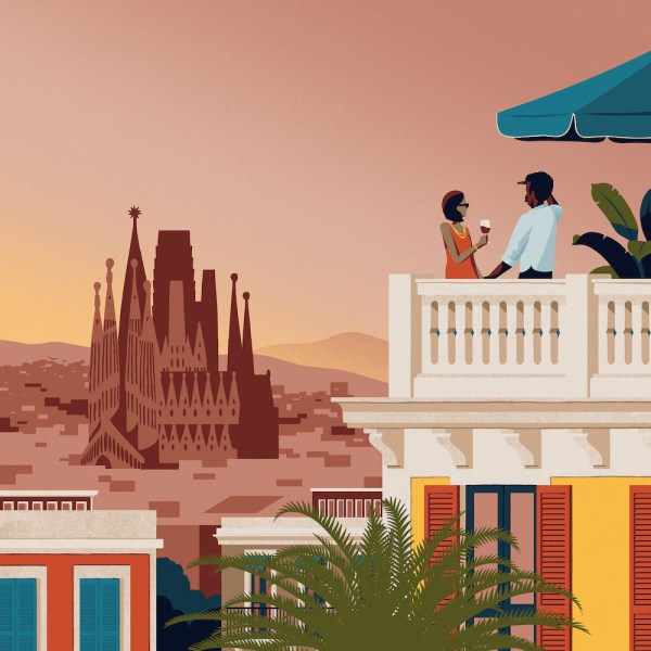 Barcelona illustration