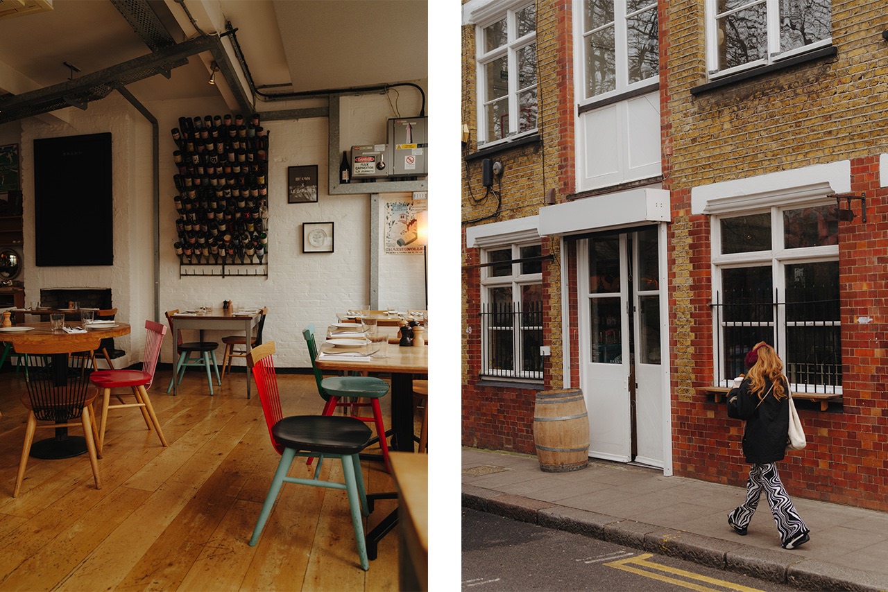 Brawn restaurant, London