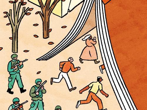 Poetry is a way that people survive the fear and uncertainty that war brings