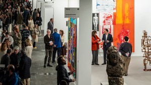 A shot from the Arco Madrid art fair in 2025.