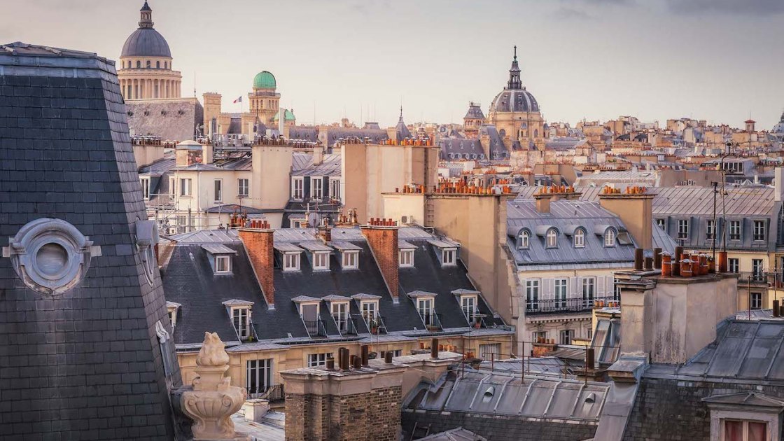 Paris rooftops