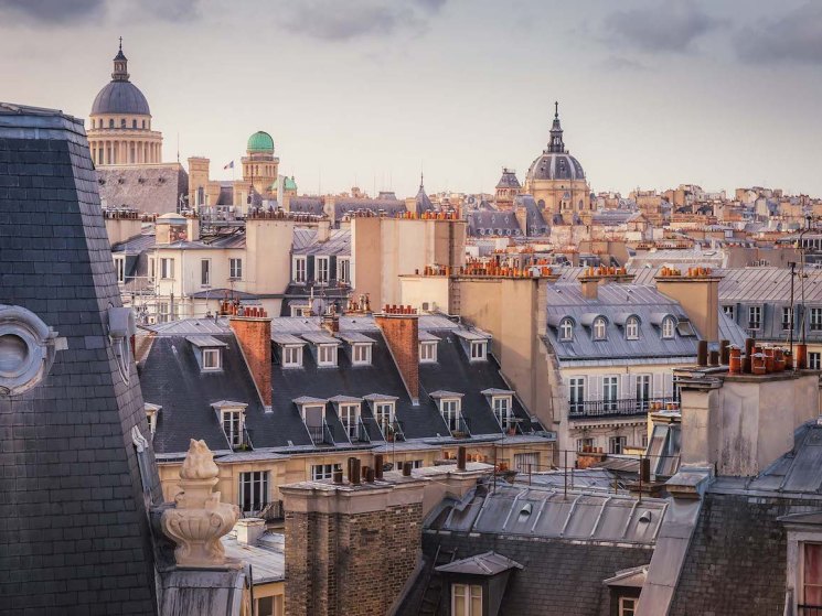 Paris rooftops